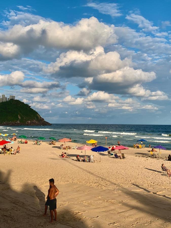 Lindo Apto Com Piscina A 150M Da Praia Do Tombo Guarujá Zewnętrze zdjęcie